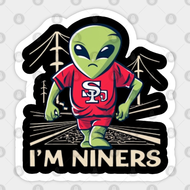 49 ers football,49 ers football funny design Sticker by Nasromaystro